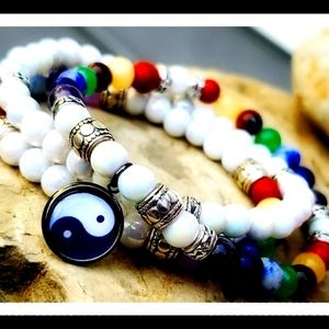 3 Piece Beaded Chakra Bracelet